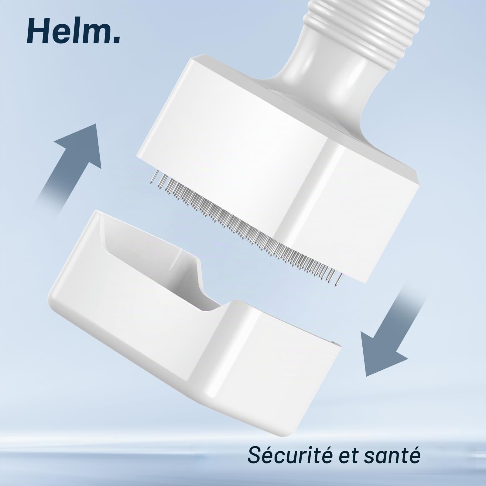 Derma Stamp & Microneedling Pen Pro Lot de 140 aiguilles en titane pour le rajeunissement du visage, la croissance des cheveux et les soins du corps (testés dermatologiquement)