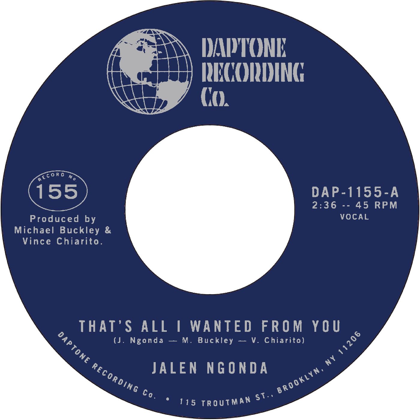 That's All I Wanted From You/So Glad I Found You [7" VINYL]