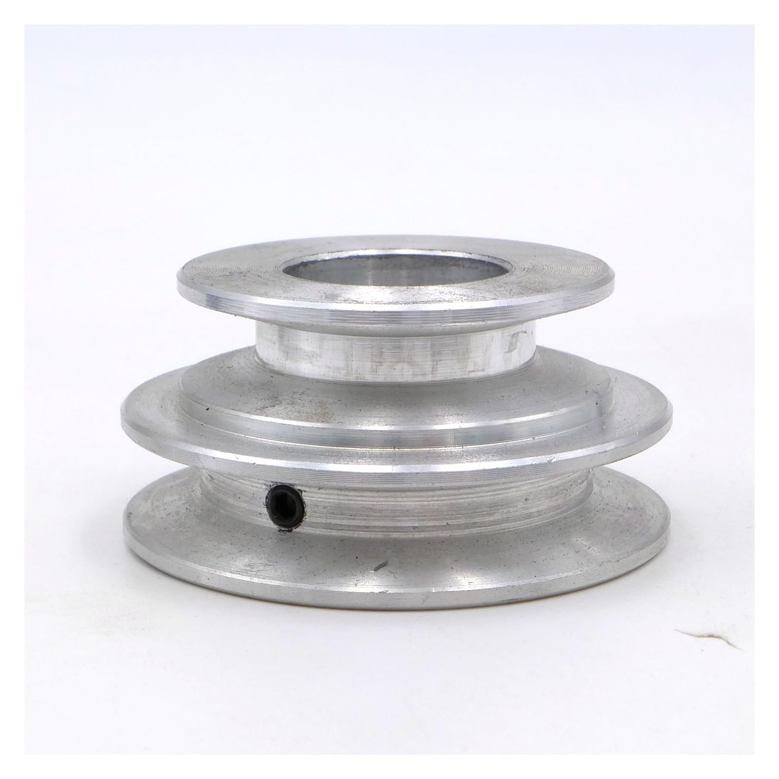 Polea de eje rosca M14x1mm M14, 2 rodamientos, cabezal torno madera DIY con 4 mordazas, K02-65 hoja sierra pulgadas(A K02-65 4 Jaw Chuck)