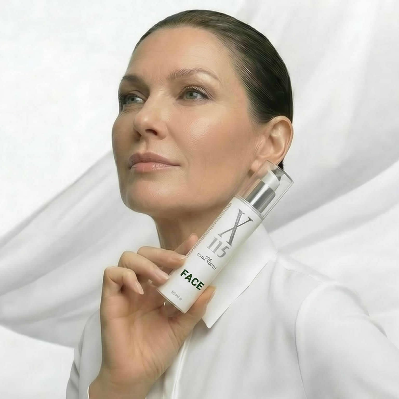 X115 FACE | Crema facial HIDRATANTE | 21 Activos ANTIARRUGAS | Ácido Hialurónico, Bakuchiol, Retinol, Hexapéptidos | Natural | Vial Hermético 50 ml