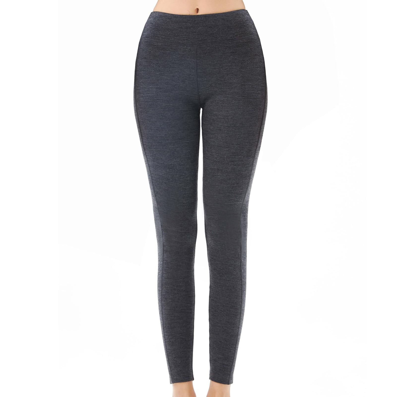 Merino Protect Leggings 100% Laine Mérinos pour Femmes Base Layer Thermiques sous Vetement Longs Douce Caleçon Long pour Randonnée Et Le Ski