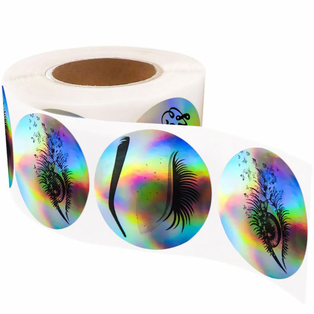 Artibetter 3rotoli Etichette Adesive Decorativi Adesivi Per e Etichette Per Compleanni e Confezione