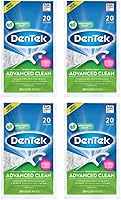 Vista 8 de DenTek Triple Clean Advanced Clean - Púas de hilo dental, sin roturas y sin triturar, 20 unidades (paquete de 2)