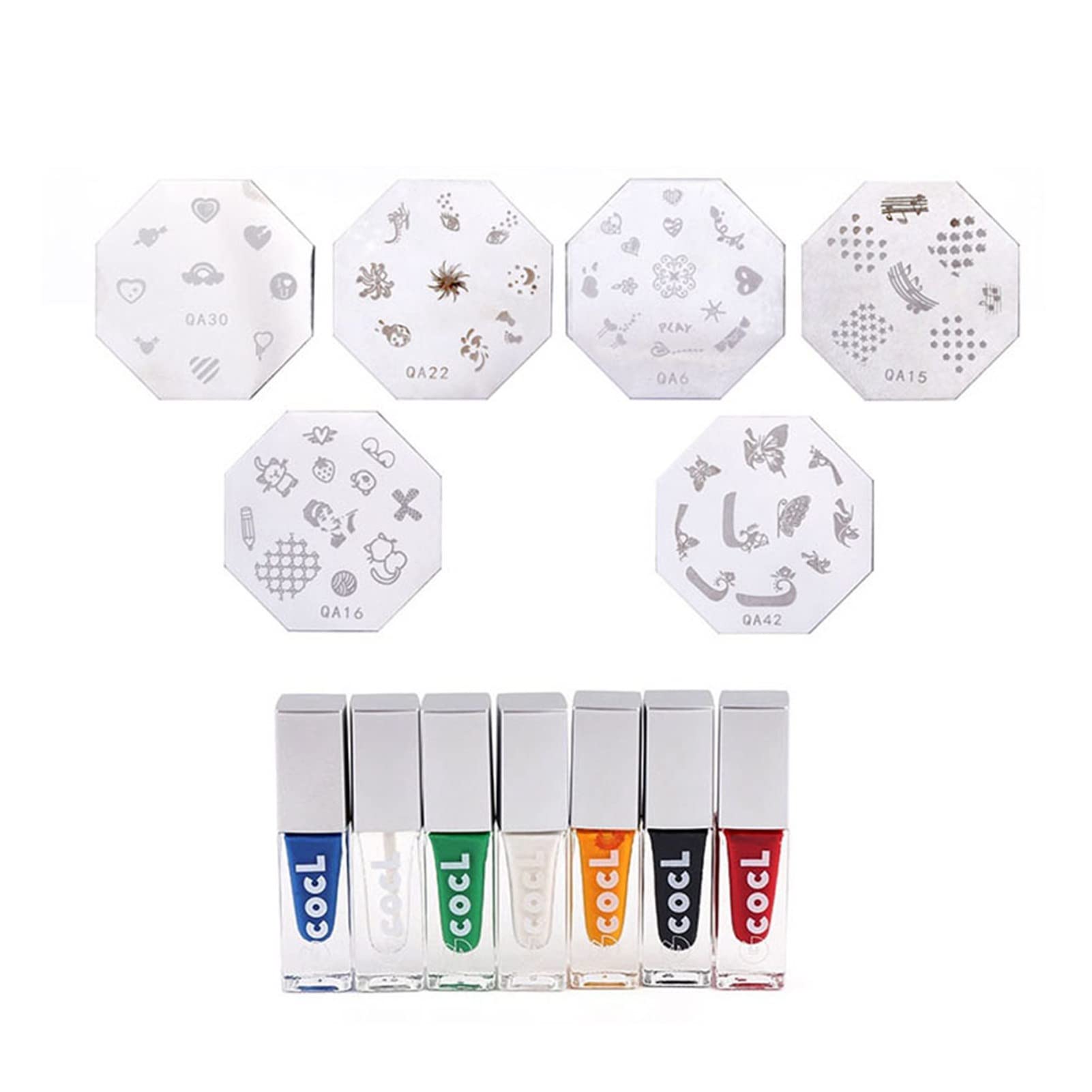 Macchina per stampante per unghie, macchina stampa portatile per nail art, facile usare per fai te (macchina con olio stampa)