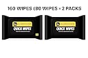 Shoe Cleaning Wipes (160 Wipes) Sneaker Cleaner Wipes for White Shoes | Quick Shoe Cleaner for Leather, Canvas & Sports Shoes | Portable Shoe Cleaner Wipes Pack of 2 × 80 gallery image