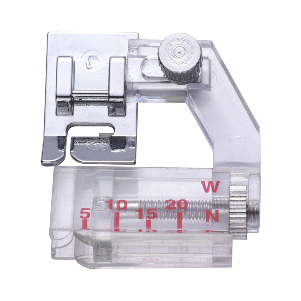 iplusmile Presser Feet,Snap-on Bias Binder Tape Binding Foot Presser Foot for Singer, Brother, Janome, Toyota, Etc Domestic Sewing Machines
