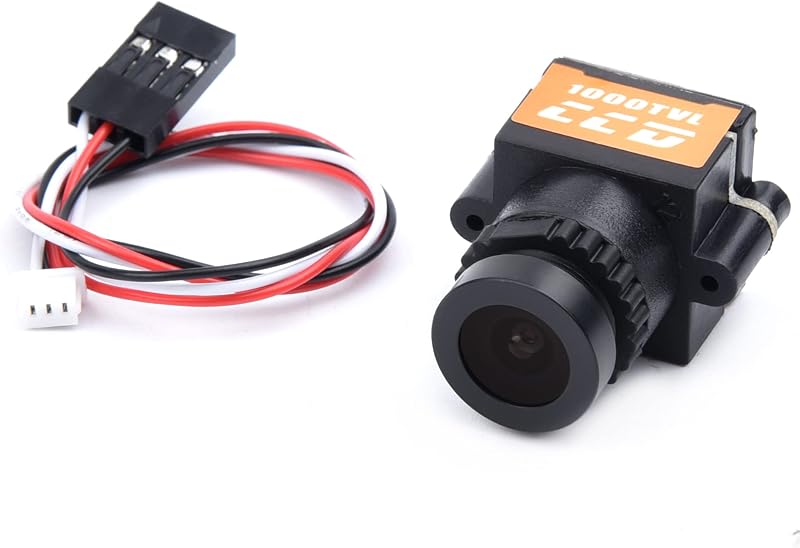 Readytosky Mini 1000TVL FPV Camera 1/3 CCD 110 Degree 2.8mm Lens | NTSC PAL Switchable Camera for FPV Drones DIY Parts