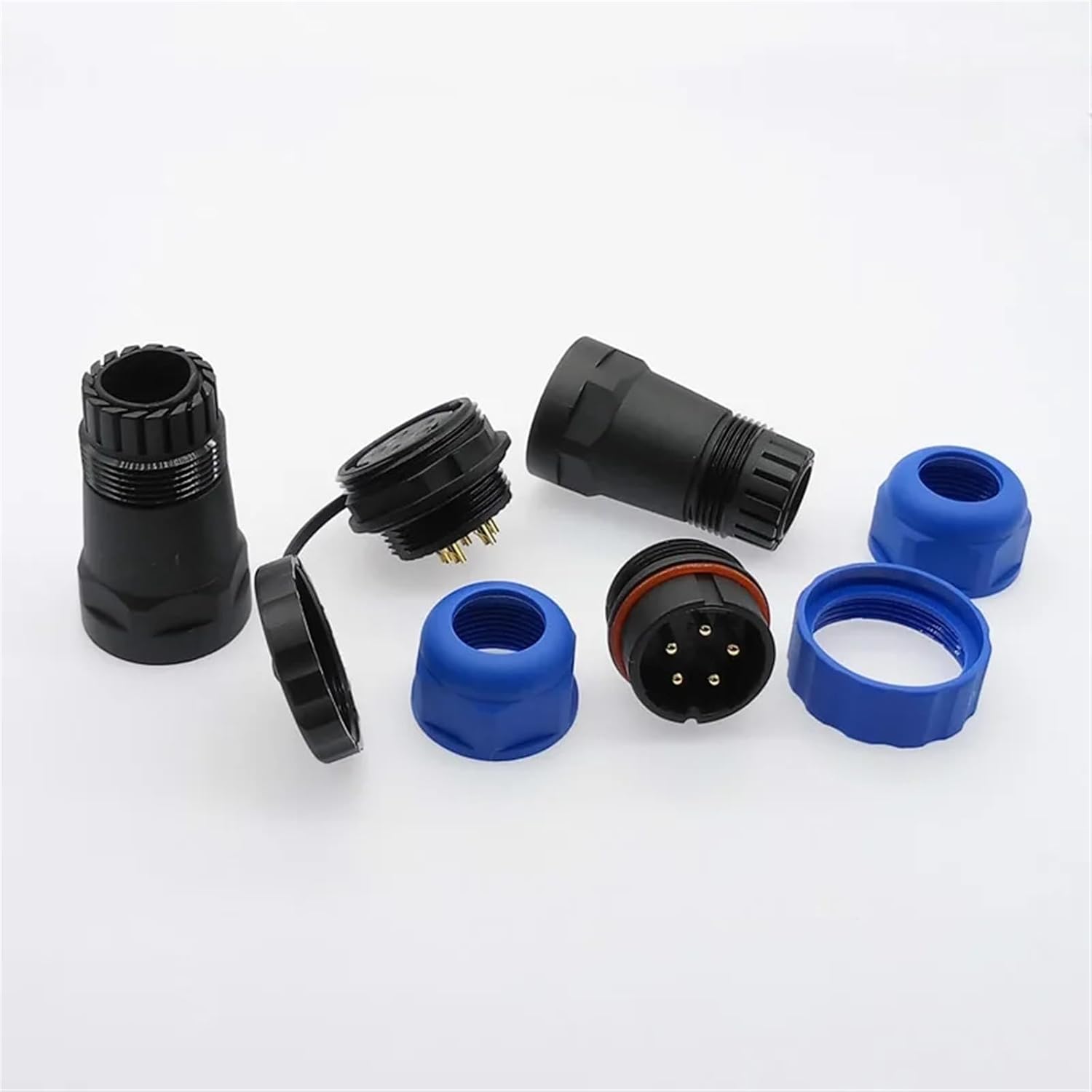 1PCS SP28 Docking Waterproof Connector 2 pin 3/4/5/6/7/8/9/10/12/14/16/19/22/24/26Pin IP68 Male and Female Socket(2P)