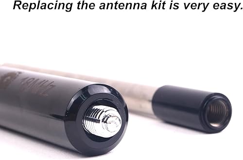 Miniatura 6 de GRA-HF750T HF Antena telescópica de frecuencia ajustable multibanda 7MHz-50MHz para radio FM QRP, Gabil