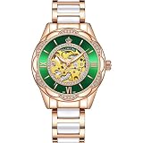 JOYHAPPST Orologio da donna con cinturino in acciaio Orologio impermeabile all'ingrosso Orologio da donna luminoso Trasmissione in diretta Produttore Orologio meccanico
