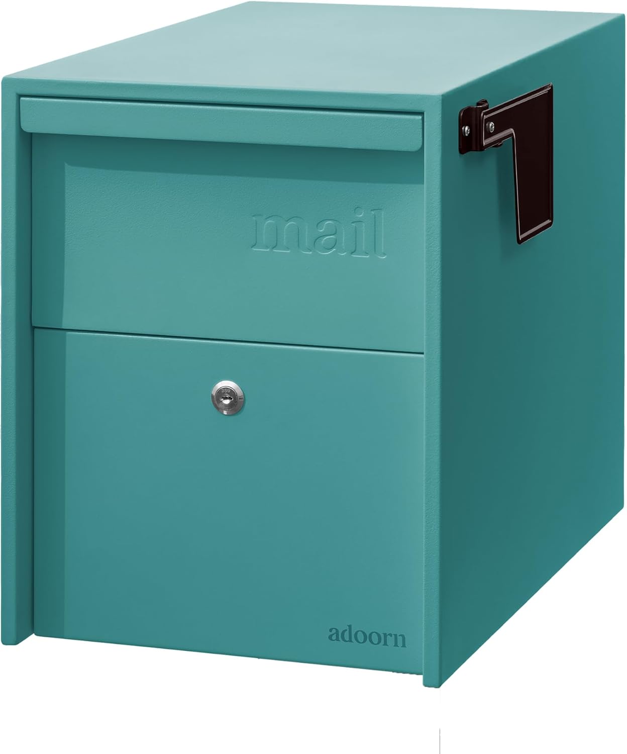 Post Mount Mailbox, Large Anti-Theft Weatherproof