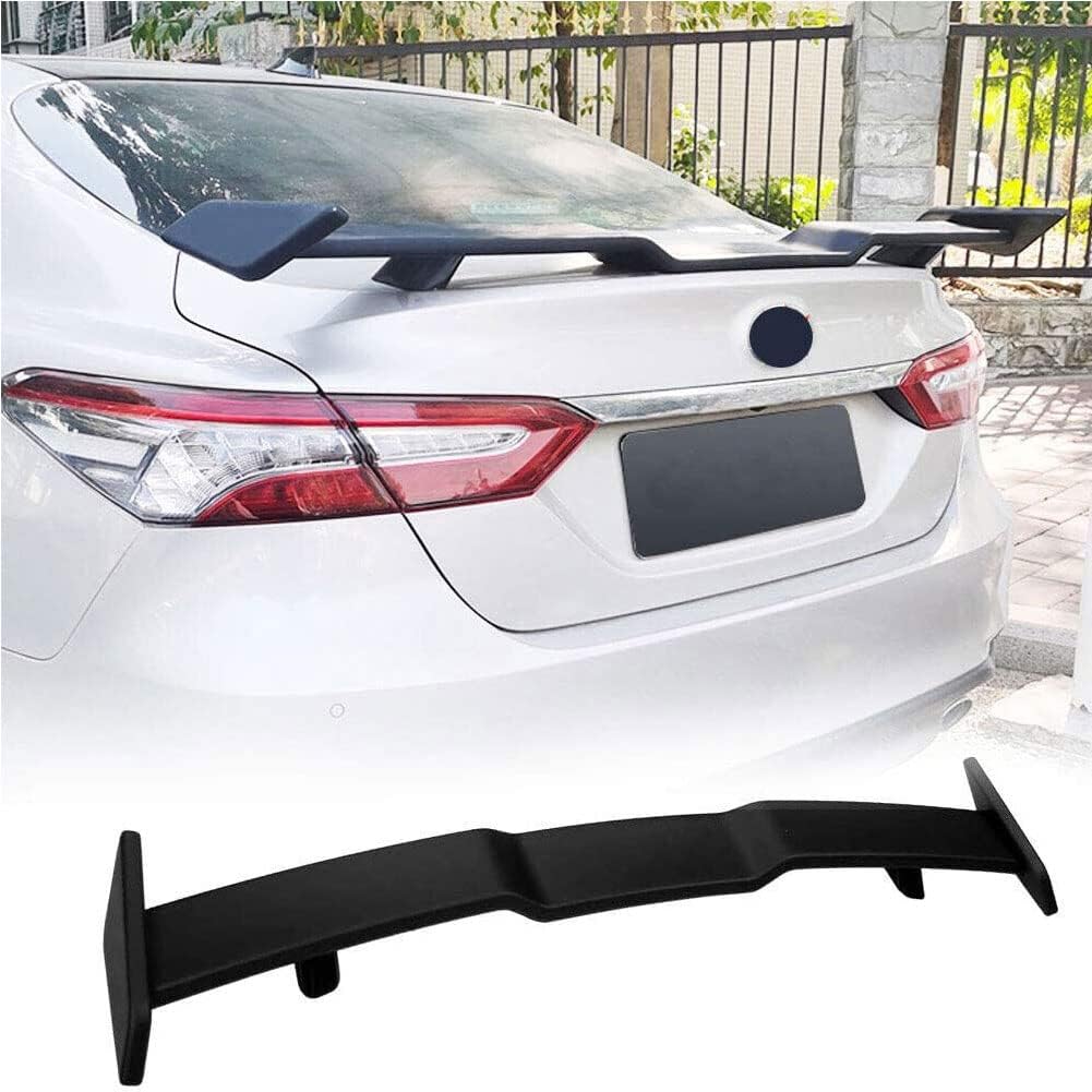 Rear Trunk Spoiler Fits for Toyota 8th Gen Camry LE SE XLE XSE 2018-2020 ABS Rear Spoiler Boot Wing Lip Spoiler Factory Outlet (Matte Black)
