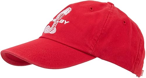 Miniatura 2 de Shelby Cobra Snake - Gorra de béisbol con sombrero rojo lavado Producto oficial Shelby Ajustable, talla única Cierre Tri-Glide con hebilla de