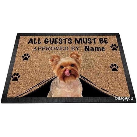 yorkie doormat