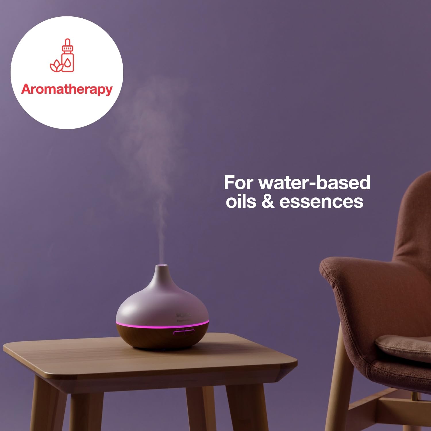 HUMIDIFICADOR SOLAC HU1053 FRAGANCE QUIET 300ML