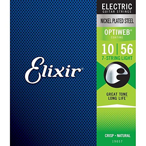 GNT[ ELIXIR 19057 Optiweb 7-String Light 10-56 7 GLM^[×2Zbg