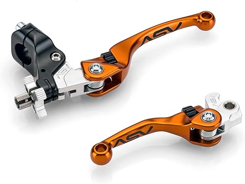 Miniatura 10 de ASV Unbreakable F4 Off-Road Embrague y palanca de freno w/Percha # BC F41306SX - Negro