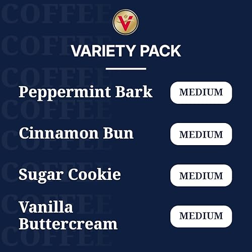 Miniatura 2 de Café Victor Allen's Winter Wonderland - Paquete variado, 96 unidades, cápsulas de café de una sola porción para cafeteras Keurig K-Cup