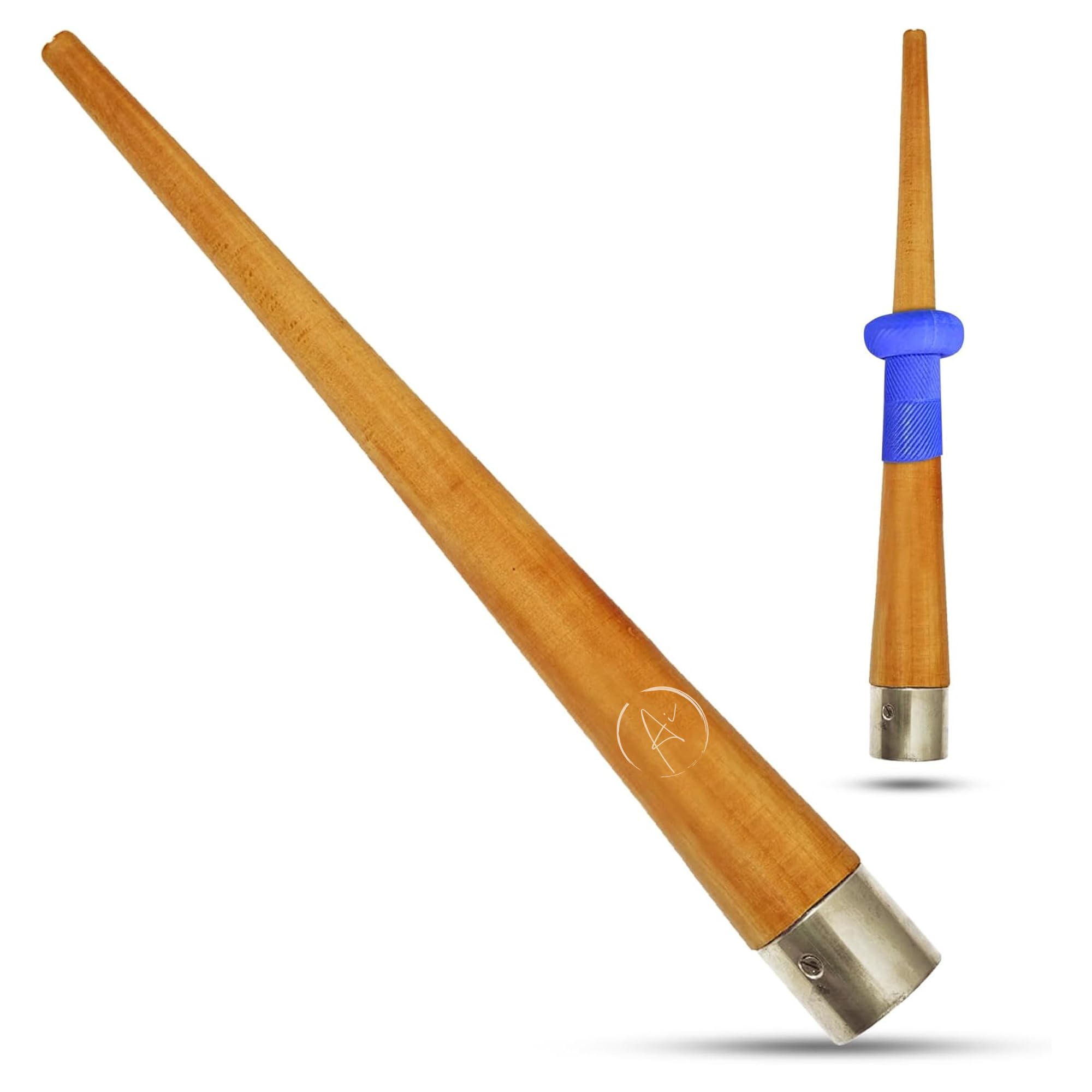 AI SPORTS Wooden Cricket Bat Handle Cone – Easy-to-Use Professional Grip Applicator for Quick Bat Grip Replacement, Durable and Smooth Cricket Accessory