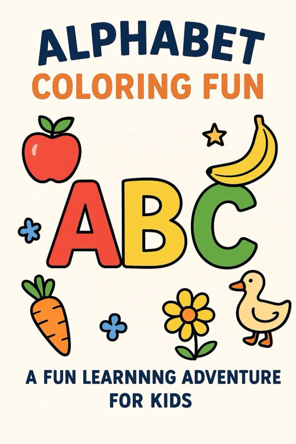 ABC kids colouring book