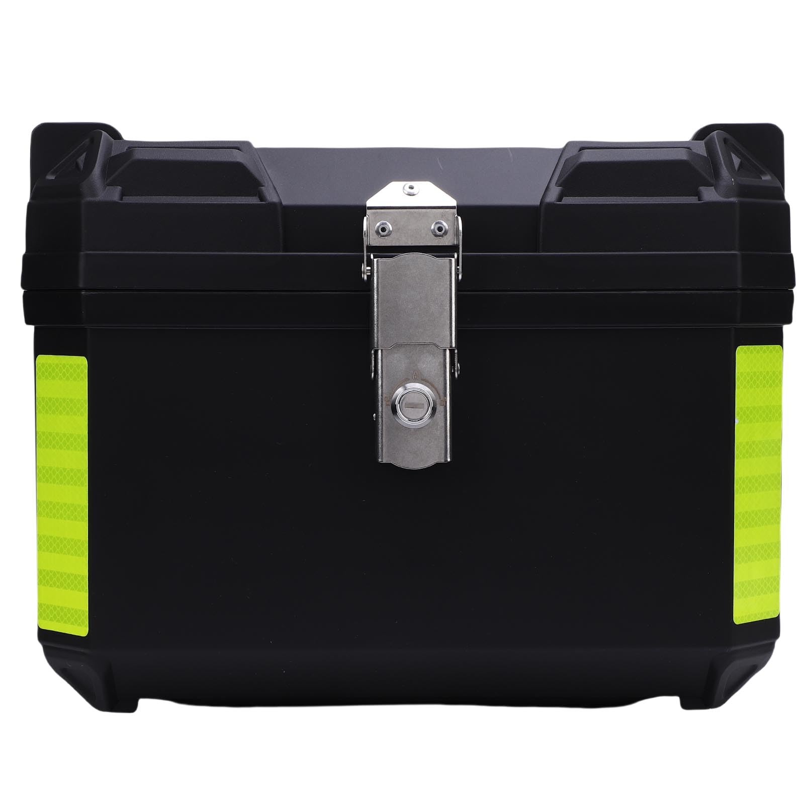 Boîte à Queue 47L avec Doublure en Cuir Abs Top Case Noir pour Véhicules électriques Scooters