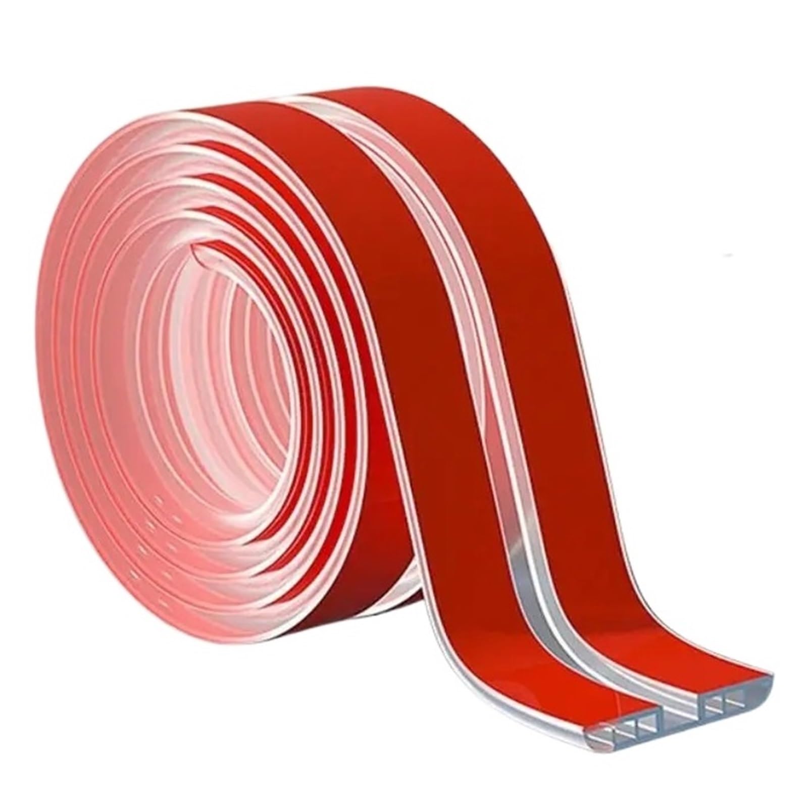 1/2m Anti Collision Proofing PVC Transparent Table Edge Protector Self Adhesive Kids Safety Airbag Furniture Bumper(15mm x 2m)