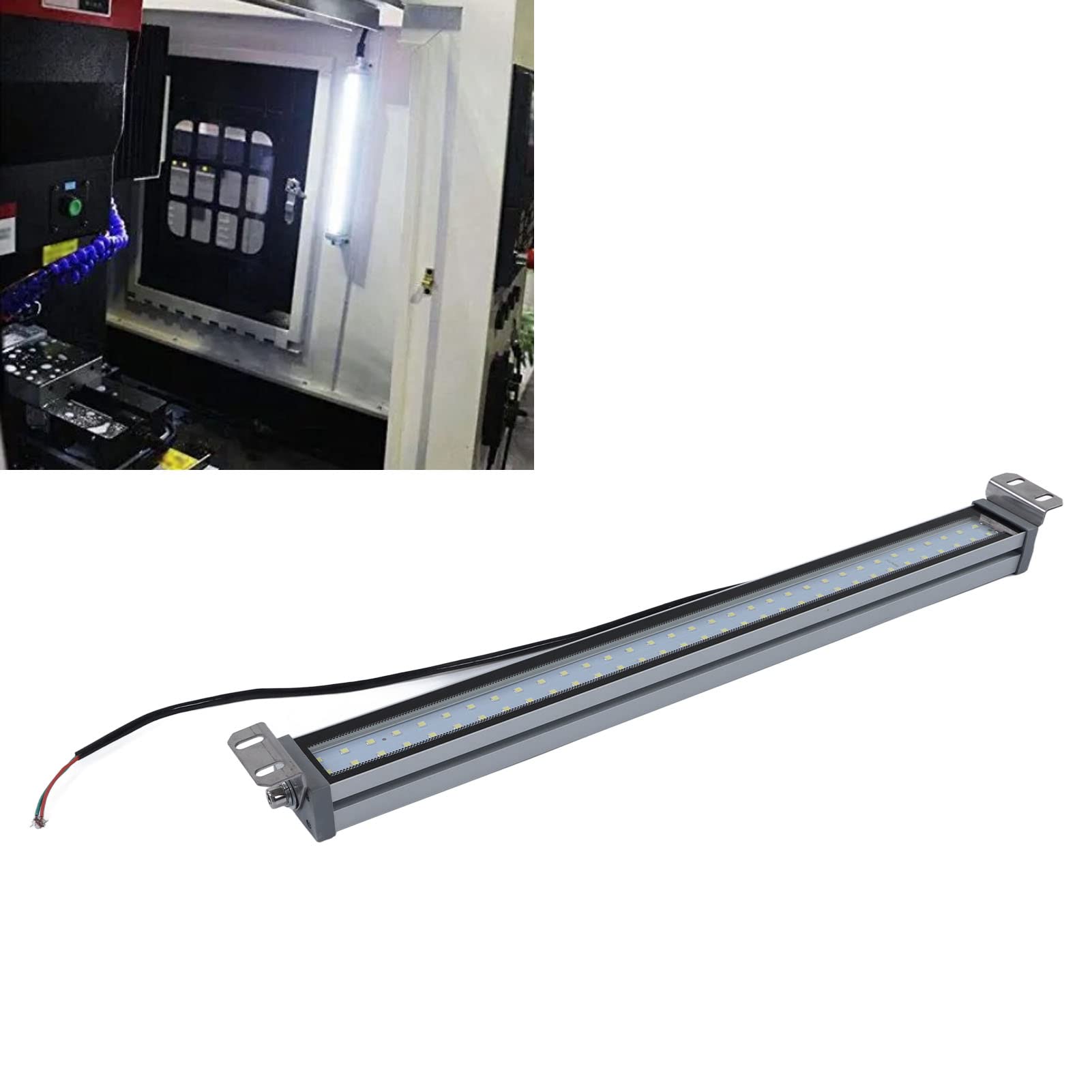 Lampa robocza LED Mavaol, wodoodporna, przeciwwybuchowa, energooszczędna, solidna lampa przemysłowa do obrabiarek CNC, centrów obróbczych i kontroli produktów