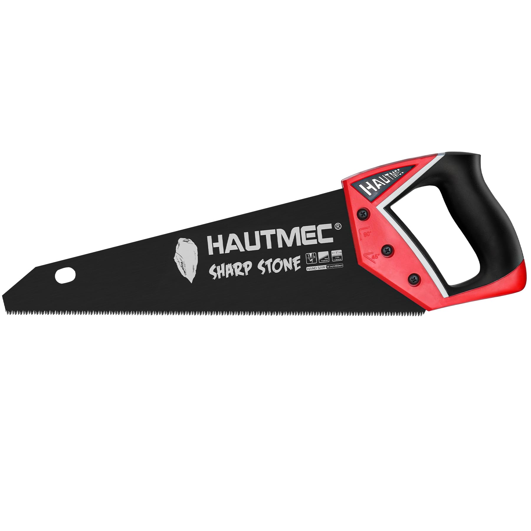 HAUTMEC Sierra de mano de 14 pulgadas