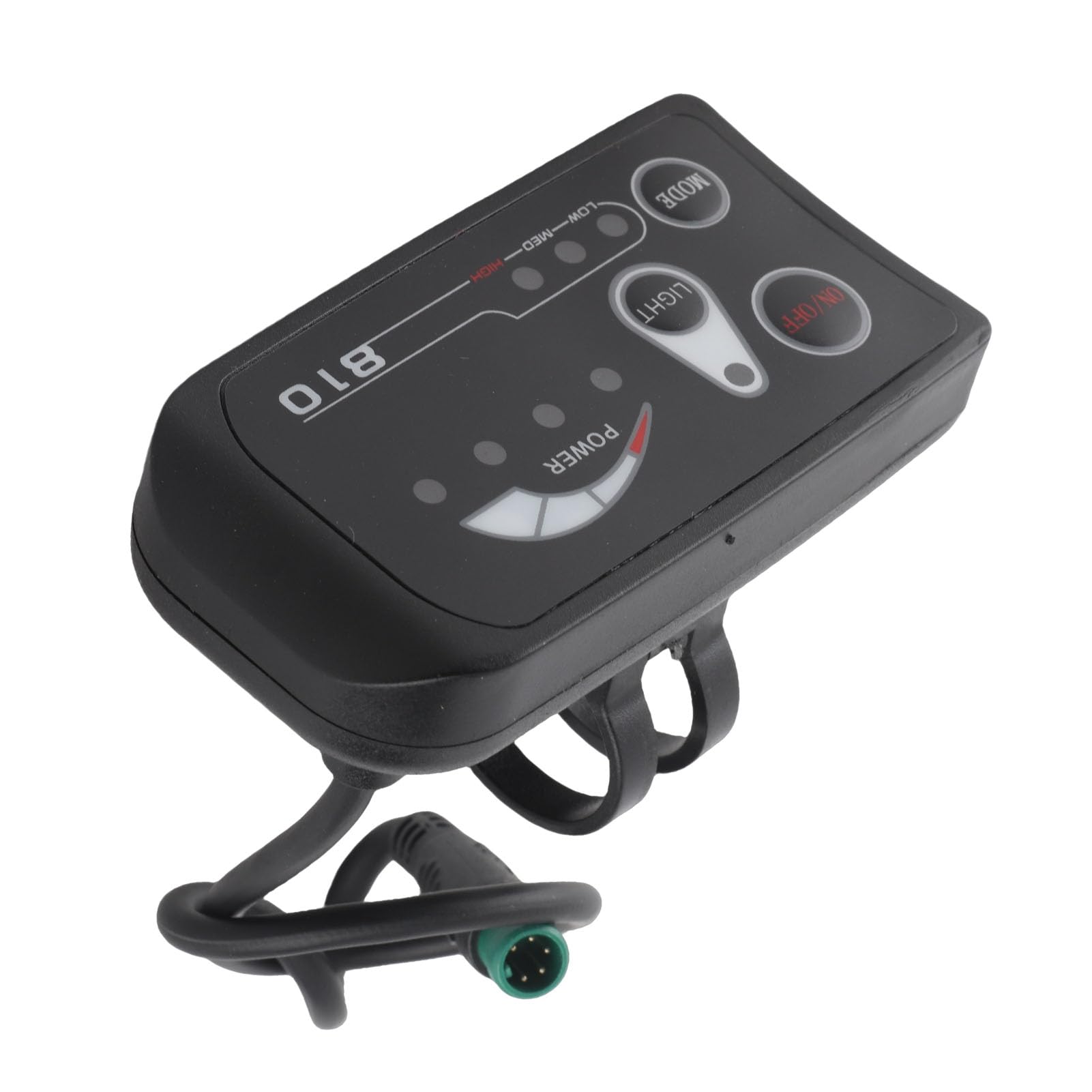 Écran LED S810 Pour Vélo électrique – Étanche, Mémoire De Vitesse, Compatible 36V/48V, Guidon 22,2 Mm, Avec Câble, Pour Contrôleur JN