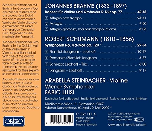 Concerto per Violino Op 77 (1878) in Re