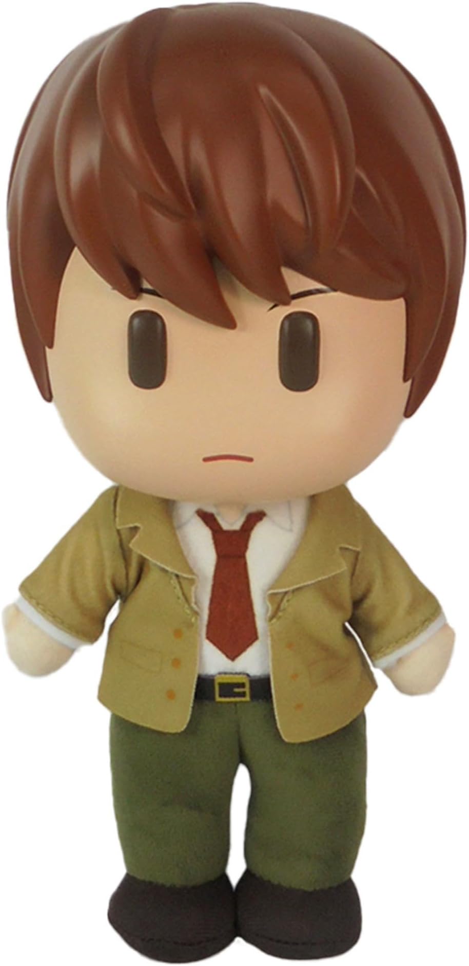 Great Eastern Entertainment Death Note - Light Yagami Plastic Head Movable Plush 8" H