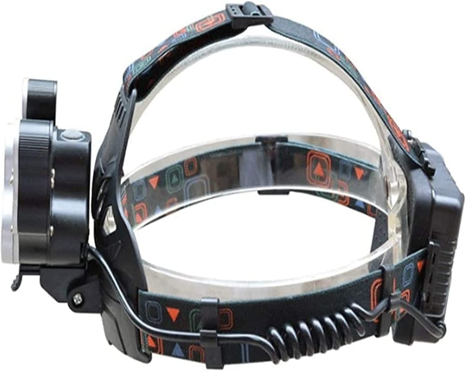 Czołówka Latarka czołowa LED Latarka czołowa Reflektor LED Lampka turystyczna Super jasne, wodoodporne światło i wygodna lampka rowerowa Latarka czołowa z ładowaniem USB Wielofunkcyjny refle