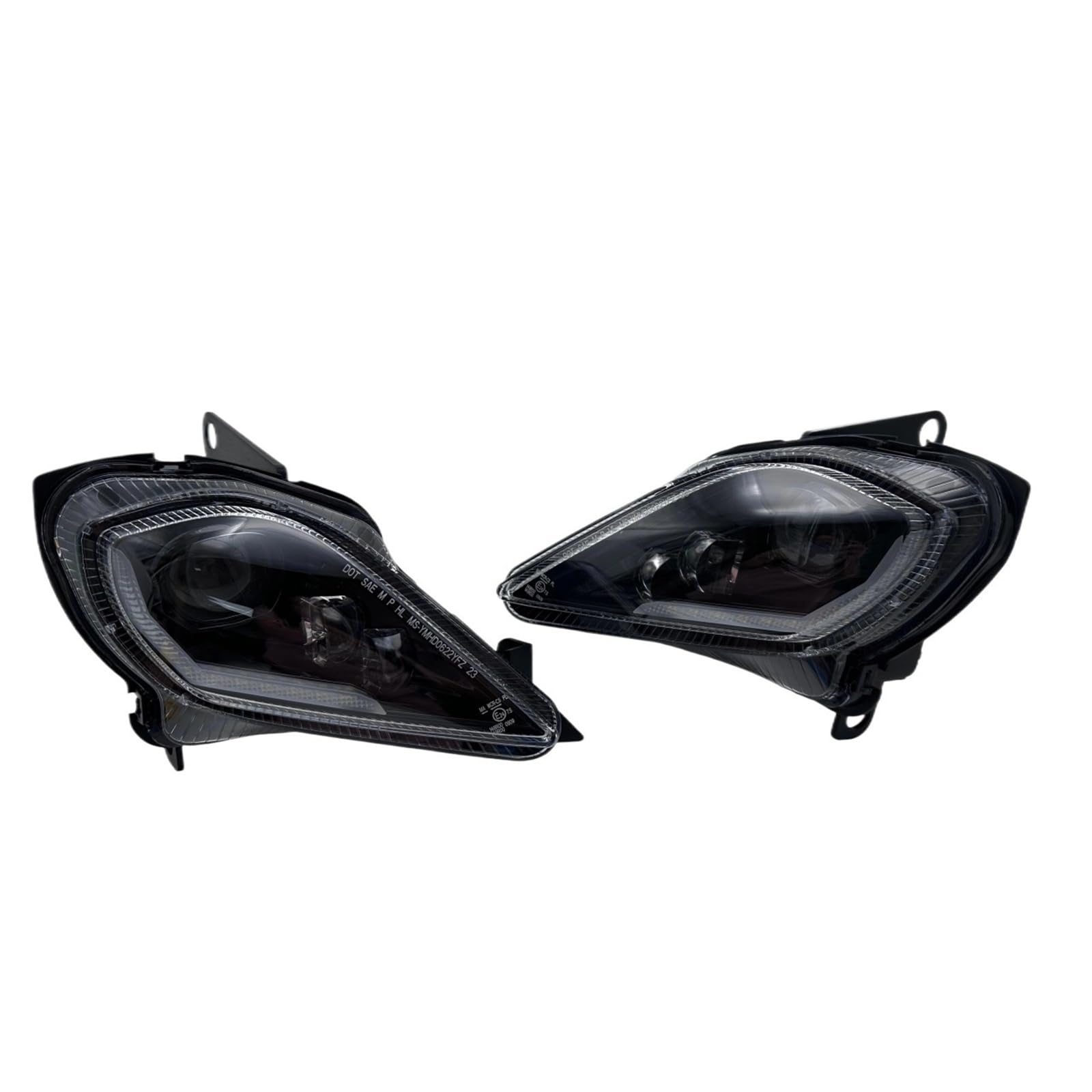 Motorcycle Headlights LED Headlights Low Beam Turn Signal Light For Raptor 700 700R YFZ450 YFZ450R YFZ450X For Wolverine 450 350 Motorbike DRL