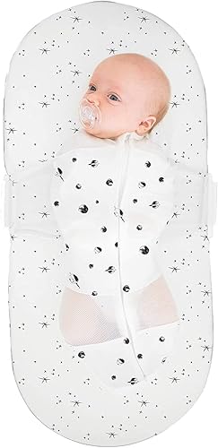 Miniatura 3 de Happiest Baby SNOO Saco de Dormir - Manta Envolvente para Bebé de 100% Algodón Orgánico - Diseñado por Doctor, Promueve el Desarrollo Saludable de