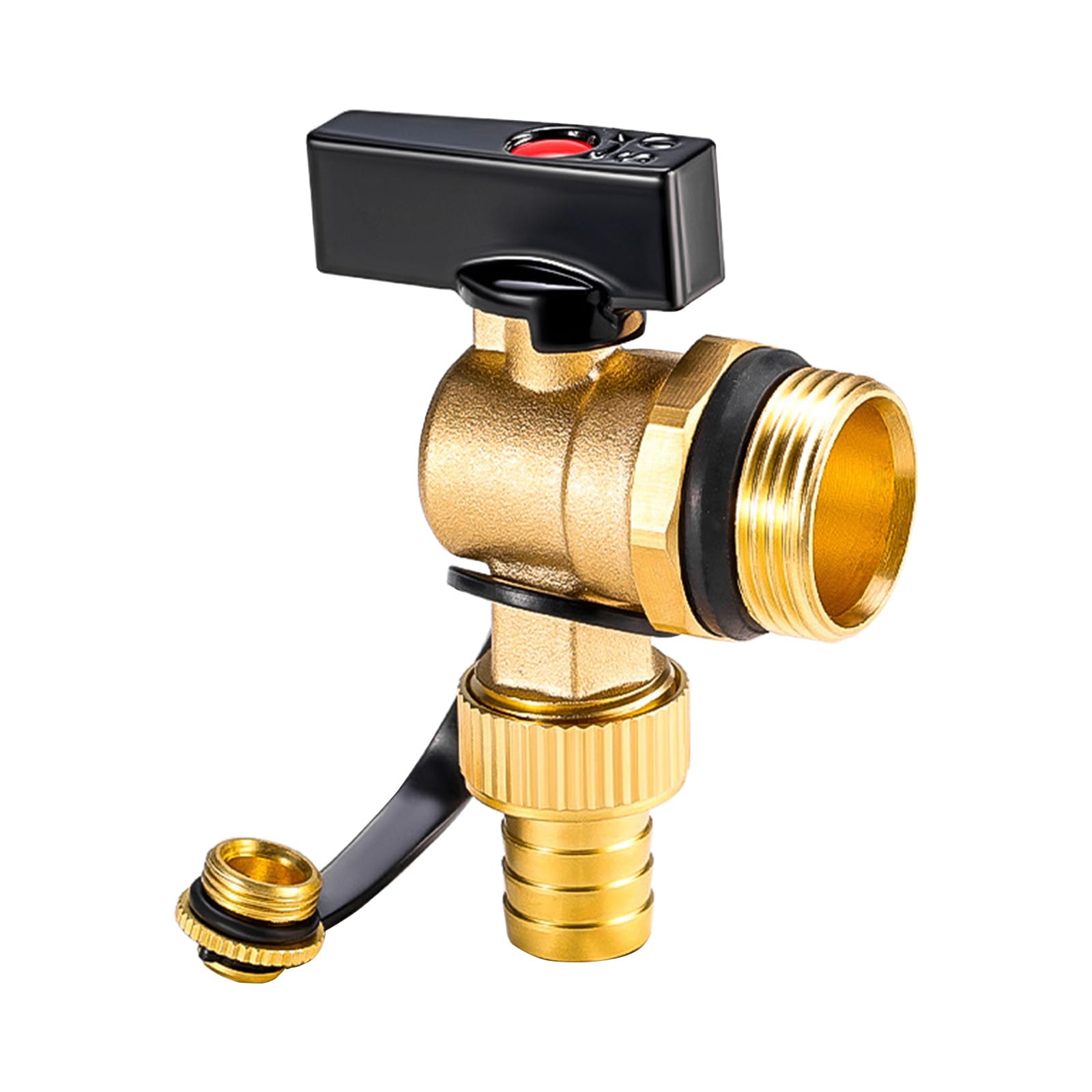Xuqizzpp 26Mm Underfloor Heating Distributor Valves Radiator Water Heater Leakproof Connector Water Separator Enduring Coppers Underfloor Distributor