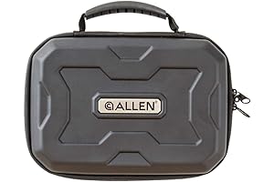 Allen Exo Soft Molded Firearm Case for Pistols with EZ-Pull Picket Latch
