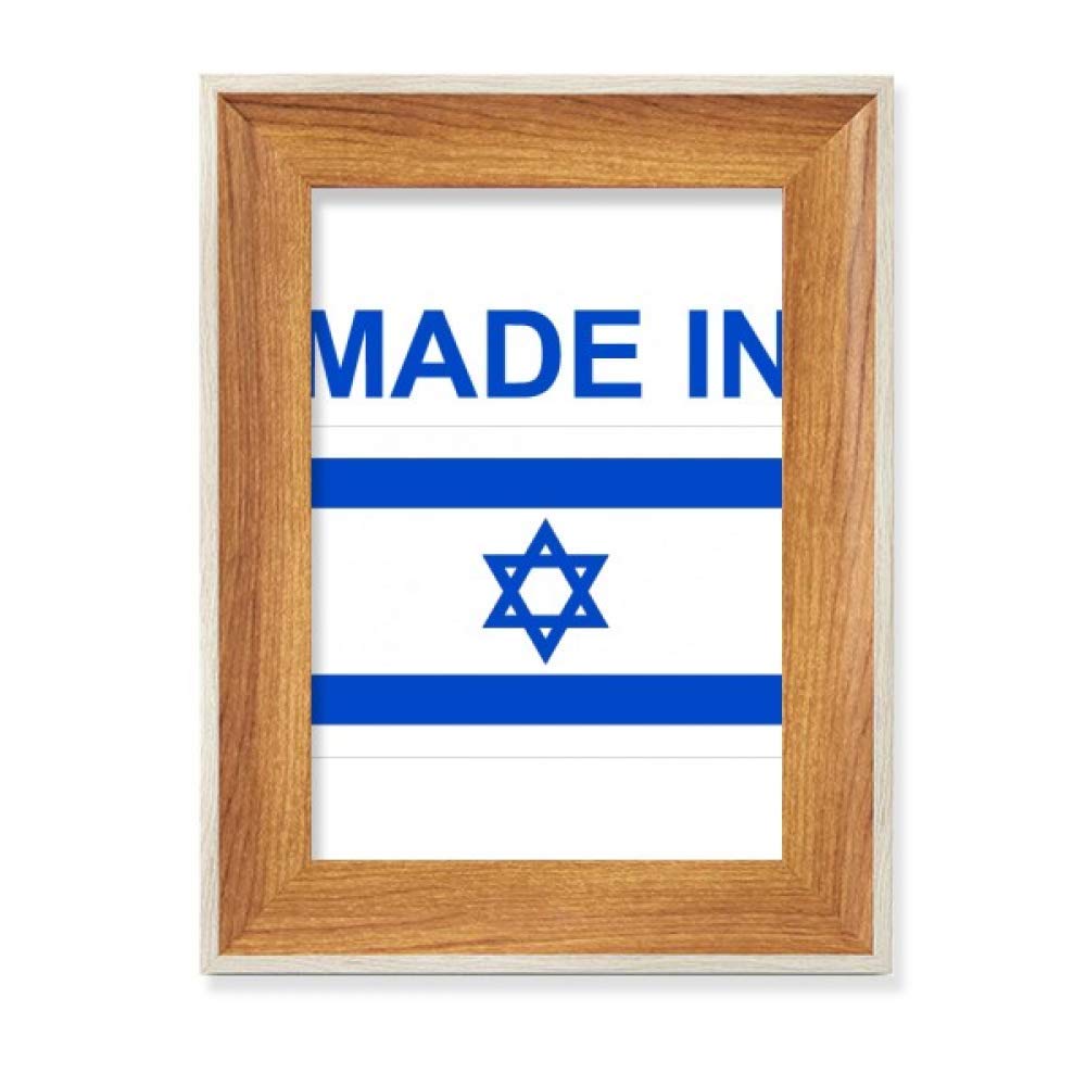 Marco de fotos de madera de Israel para decorar el escritorio del hogar con arte y pinturas