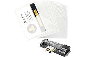 Laminating Sheets [2.6"x3.7"] for Small Cards