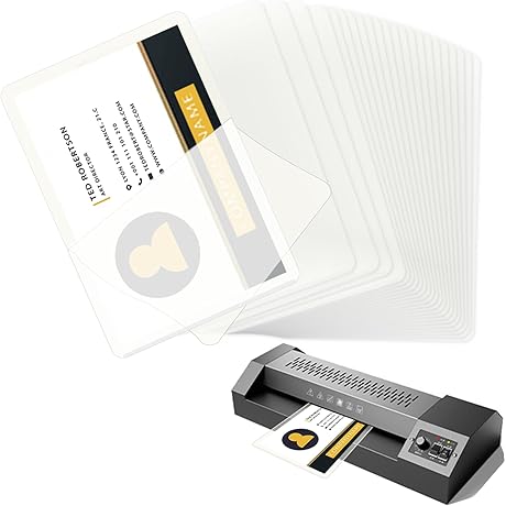 Laminating Sheets [2.6"x3.7"] for Small Cards