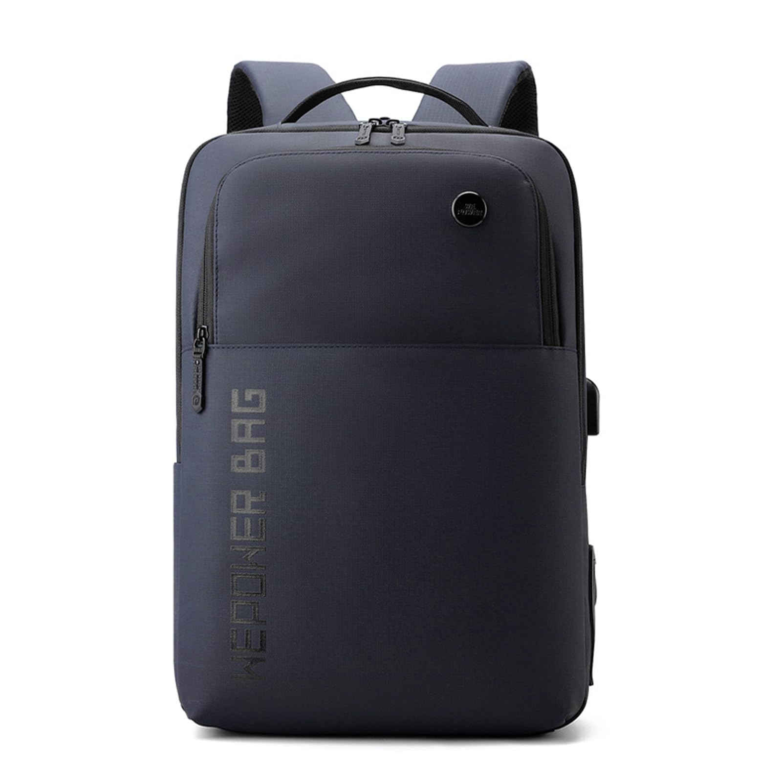 FANDARE Mochila Laptop Bolso de mano Mochila Mochila de viaje Multiusos Bolso de hombro Hombre Mujer PU film Mochila con USB Bolsos para Negocio Trabajo Diario Viaje Impermeable Mochila