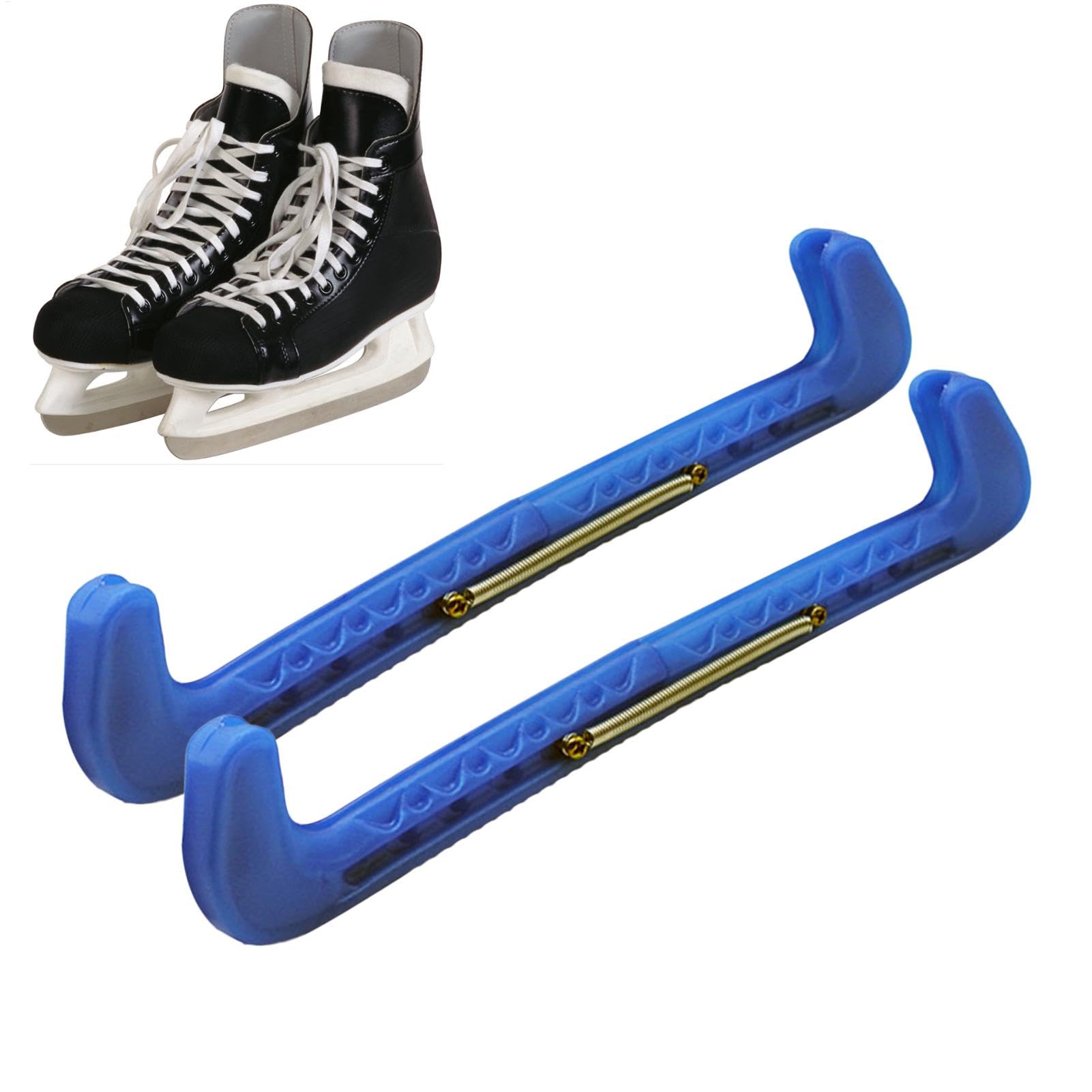 Mwqpgyh 1 Pair Skate Guards Figure Skating - 31x6cm Hard Guards For Figure Skates High Strength Ice Skating Guards | Ice Skate Protector Compact Ice Skating Accessories For Figure Skating Hockey
