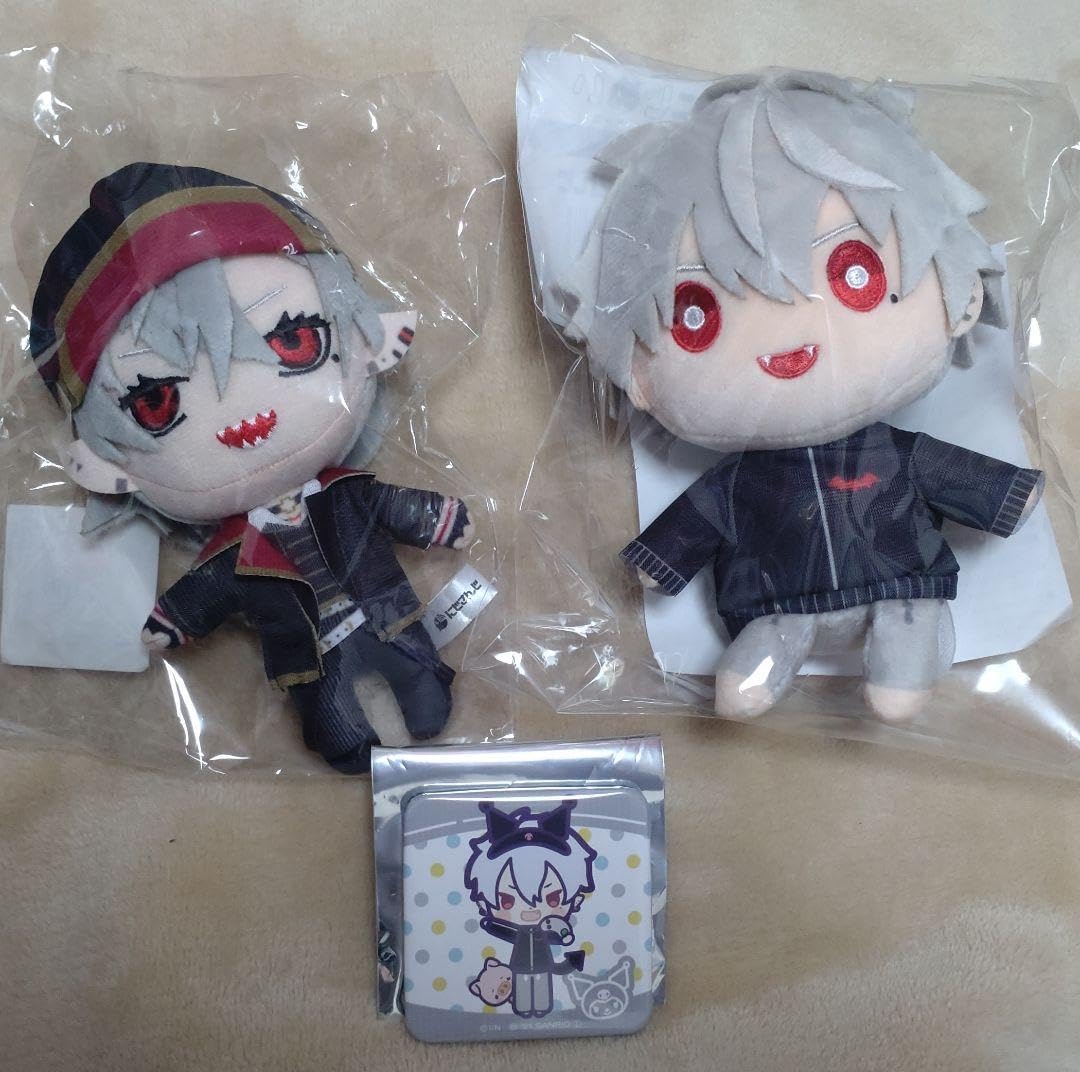 葛葉 ぬいぐるみ にじぬい 缶バッジ ChroNoiR サン リオ - 日本亞馬遜  
