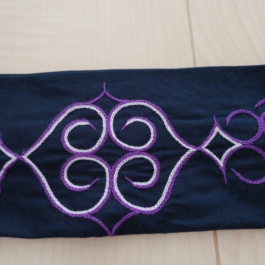 オーダーでアイヌ刺繍マタンプシ｜その他