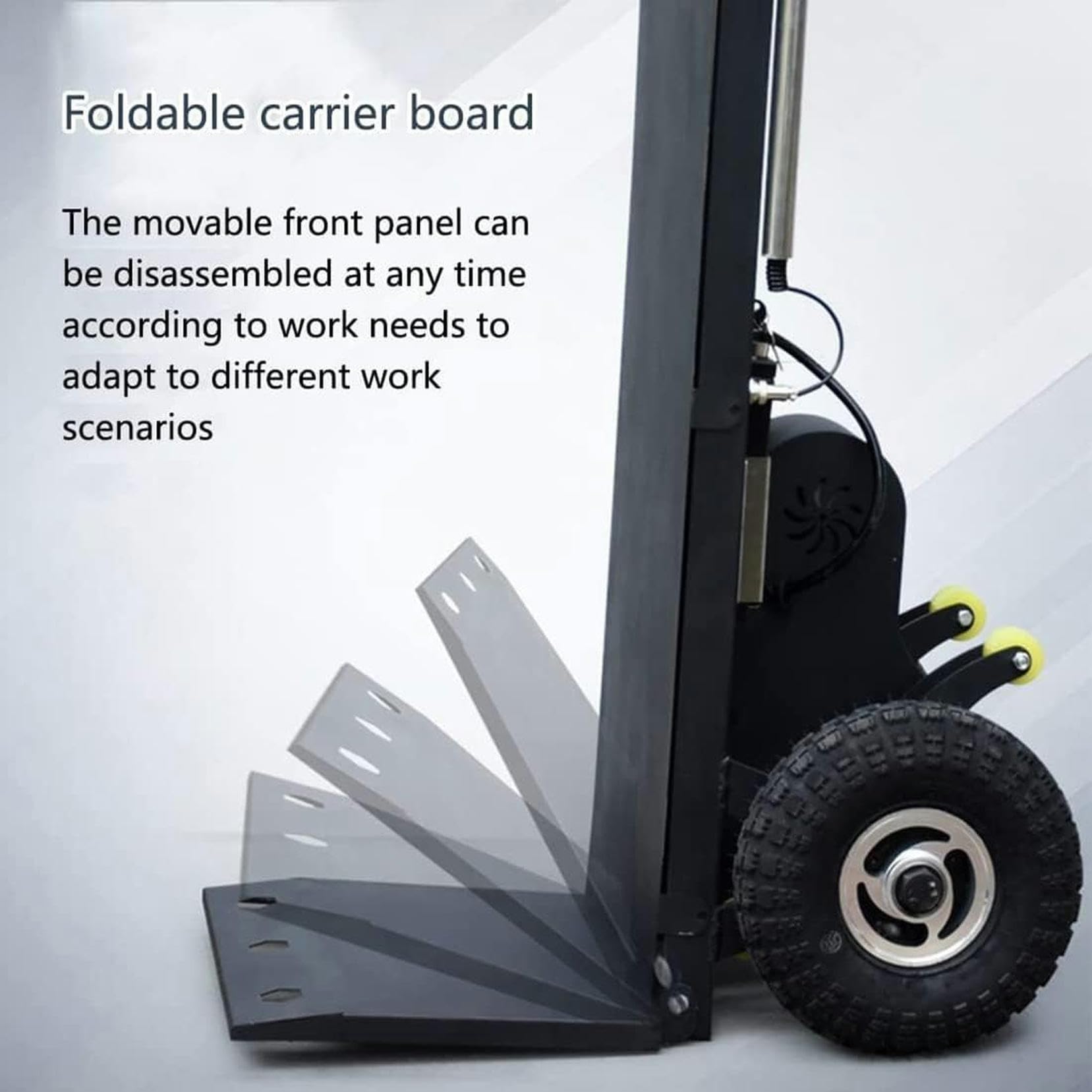 Carrello Elettrico a Mano saliscale Elettrico Carrello saliscale elettrico Carrello saliscale elettrico Carrello saliscale elettrico Caricabile fino a 200 kg - Carrello elettrico a mano che~/
