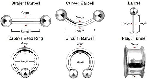 Miniatura 4 de Par de túneles acrílicos negros 2G (0.236 in) de doble llamarada, calibre sólido para silla de montar (2 unidades), Acrílico, No es una piedra