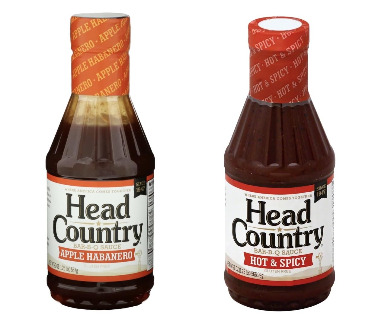 Head Country Bar-B-Q Sauce - 2 pack (Apple Habanero 20oz)