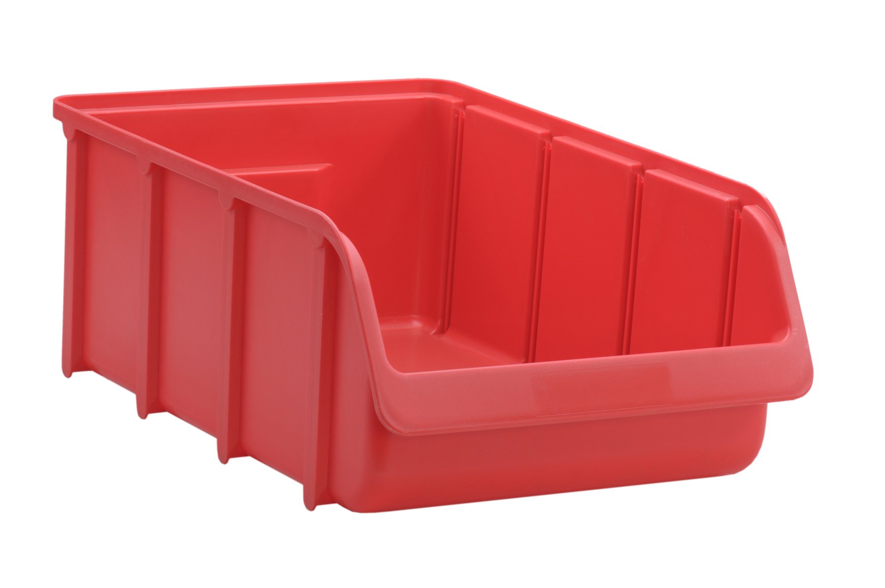 huenersdorff 675100 Storage Bin, Red, Size 5