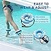 Sunlite Sports Water Workout Combo Set, Aqua Dumbbells, Swim Belt and Aqua Cuffs, Water Weights for Pool Exercise, Water Aerobics Equipment, High-Density EVA Foam for Aqua Jogging and Therapy