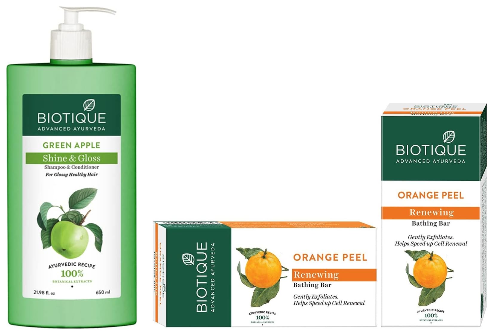 Buy Biotique Bio Green Apple Fresh Daily Purifying Shampoo and