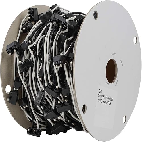 Miniatura 3 de GG Grand General 86099 Arnés de cables continuo de 2 puntas, 24 pulgadas, 60 enchufes por rollo